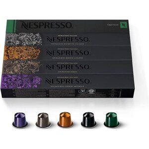 Nespresso Capsules Original‎ Line, Ispirazione Variety Pack, Medium & Dark Roast